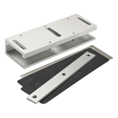 Montaje en "U" para Puertas de Vidrio /  Uso con chapas de 600  / Ajuste por Opresores | SIERRA STORE