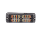 Luz auxiliar LED / Montaje en superficie / 16 LEDs ámbar / 0.5 pulgadas profundidad / 36 patrones destello / IP67 / SAE Clase I | SIERRA STORE