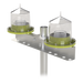 EPCOM INDUSTRIAL EIGSLSEDOBLE - Lámpara de Obstrucción Tipo L-810 / Autónoma Solar / Luz Fija o Intermitente / IP68 / Fotocélula | SIERRA STORE