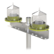 EPCOM INDUSTRIAL EIGSLSEDOBLE - Lámpara de Obstrucción Tipo L-810 / Autónoma Solar / Luz Fija o Intermitente / IP68 / Fotocélula | SIERRA STORE