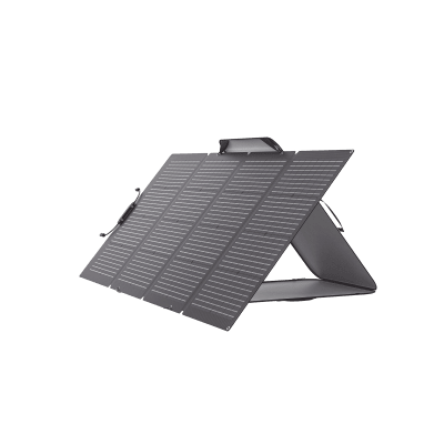 Panel Solar Bifacial / 220W Frontal + 155W Trasera / IP68 / Ajuste de Ángulo / Cable XT60 a MC4 / Portátil y Flexible | SIERRA STORE