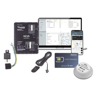 Kit Localizador 4G LTE / Rastreador GPS / CAN Bus FMS-J1708-J1939 / Anti-Jammer / Paro Motor / 1 Año Datos / Sensor | SIERRA STORE