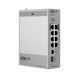 Switch Industrial PoE / 8 Puertos Gigabit PoE / 270W Budget / Uplink SFP / DIN-Rail / -30°C a 65°C / Fanless | SIERRA STORE
