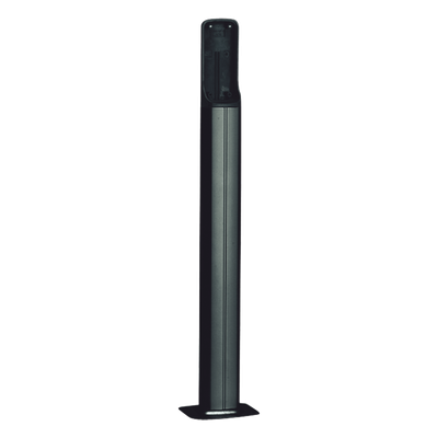 Base de PVC para fotoceldas CAME, Color Negro, Altura de hasta 500 mm . | SIERRA STORE