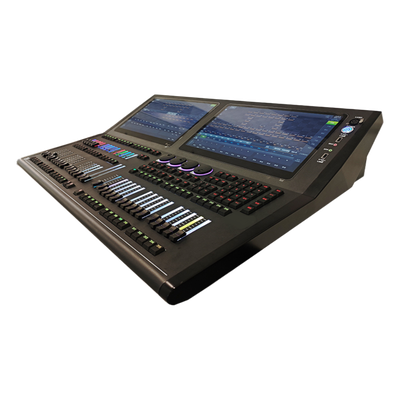 Consola de Iluminación DMX / Dual Pantalla Táctil 15.6" Full HD / 6144 Canales / 32 Universos / Art-Net sACN RDM / Wi-Fi / UPS | SIERRA STORE