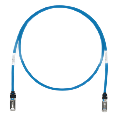 PANDUIT STP6X15BU - Patch Cord Cat6A / S/FTP Blindado / 26 AWG / 500 MHz / 4.57 m (15 ft) / CM/LS0H / Azul | SIERRA STORE