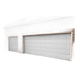 ACCESSPRO SECGAR128SC - Sección para Puerta de Garage / Panel Calibre 26 / Relleno Poliuretano 43 mm / Densidad 45 kg/m³ / Aislamiento | SIERRA STORE
