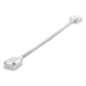 ACCESSPRO ACCESSLOOP - Pasacables para Puertas / Aleación Metálica / 480 mm (1.57 ft) de Longitud / Protección de Cableado / 0.32 kg | SIERRA STORE