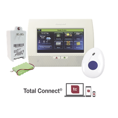 Panel de alarma / pantalla táctil color 7" / Wi-Fi y Z-Wave / AlarmNet y Total Connect / botón de pánico con detección de caídas | SIERRA STORE
