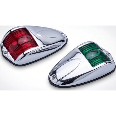 Luces de Navegación Laterales / Montaje Horizontal / 12 VCD / 0.80 A / 10 W / Eslora hasta 12 m (39.4 ft) / Par | SIERRA STORE