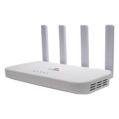 ONU XGSPON / Wi-Fi 6 / 1 Puerto RJ45 2.5 Gbps / 3 Puertos RJ45 1 Gbps / 1 FXS / 1 Puerto USB / 4 Antenas 5 dBi / 0.8 x 0.43 x 0.12 pies | SIERRA STORE