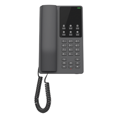 Teléfono IP Hotelero / 2 Líneas SIP / Audio HD Opus / 6 Teclas Programables / 10 Marcación Rápida / Montaje Pared o Escritorio | SIERRA STORE