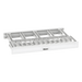 PANDUIT NM1WH - Organizador de Cables Horizontal / Doble Frontal y Posterior / Rack 19in / 1UR / Alta Densidad / ABS | SIERRA STORE