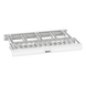 PANDUIT NM1WH - Organizador de Cables Horizontal / Doble Frontal y Posterior / Rack 19in / 1UR / Alta Densidad / ABS | SIERRA STORE