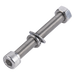 Tornillo de acero inoxidable / M8 x 65 mm / 0.26 x 2.13 pulgadas / Montaje de módulos fotovoltaicos / Resistente a corrosión | SIERRA STORE