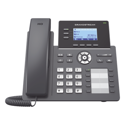 Teléfono IP / 3 Líneas SIP / 6 Cuentas / 10 Botones BLF / Gigabit Ethernet / Conferencia 5 Participantes / EHS / GDMS | SIERRA STORE