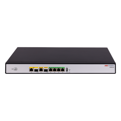 HIKVISION DS-3WG507G-SI - Router PoE+ / 8 Puertos Gigabit / 2 Puertos WAN / 1000 Mbps / 54VDC / 0.62×0.41×0.09 ft | SIERRA STORE