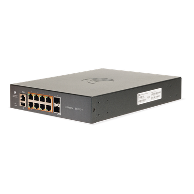 Switch PoE / 8 Puertos Gigabit 802.3af/at / 2 SFP / Capa 2 / Gestión Cloud / Zero-Touch | SIERRA STORE