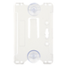 ACCESSPRO ACCESS-HOLDERA - Porta Tarjeta / Plástico ABS Transparente / Formato CR80 / 90 x 57 x 5 mm / Instalación Parabrisas | SIERRA STORE