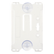 ACCESSPRO ACCESS-HOLDERA - Porta Tarjeta / Plástico ABS Transparente / Formato CR80 / 90 x 57 x 5 mm / Instalación Parabrisas | SIERRA STORE