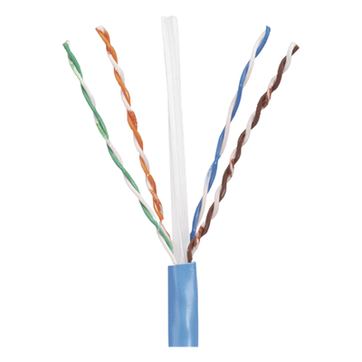 PANDUIT PUC5504BU-EY - Bobina de Cable UTP 305 m. de Cobre, PanNet, Azul, Categoría 5e (24 AWG), PVC (CM), de 4 pares | SIERRA STORE