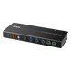 Conmutador de Uso Compartido USB 3.2 Gen 1 Industrial | 8 Puertos para Computadoras | 4 Puertos para Dispositivos | 5 Gbps | Selección | SIERRA STORE
