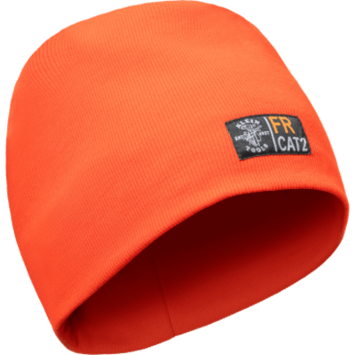 Gorro Ignífugo FR / Naranja / Modacrílico con Aramida y Tencel / Protección contra Arco Eléctrico y Fuego Repentino / Talla Única / | SIERRA STORE