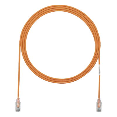 PANDUIT UTP28SP7OR - Cable de Parcheo UTP / Cat6 / 28AWG Diámetro Reducido / 2.13 m (7 pies) / Naranja | SIERRA STORE