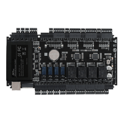 Controlador de Acceso IP / 4 Puertas / Linux Embebido / 100,000 Usuarios / RFID y QR Code Dinámico / RS-485 OSDP 2.1.7 / Wiegand | SIERRA STORE