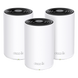 Sistema Mesh Wi-Fi 6E / Triple Banda AXE5400 / Cobertura Completa 3 Unidades / 1 Puerto 2.5G + 2 Puertos 1G / 4 Antenas MU-MIMO 2x2 / | SIERRA STORE