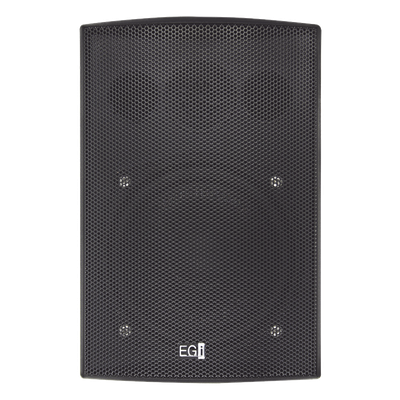 Bocina HiFi | PoE Ethernet IP | Altavoz de 2 vías | Potencia 12W | Protección IP66 | Color Negro | SIERRA STORE