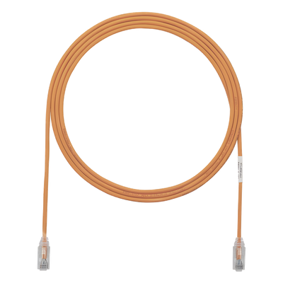 PANDUIT UTP28SP10OR - Cable de Parcheo / Cat6 UTP / 28AWG Diámetro Reducido / 3.05 m (10 Pies) / Naranja | SIERRA STORE