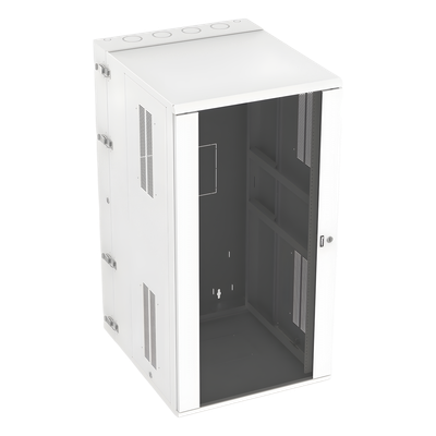 PANDUIT PZWMC2630WH - Gabinete de Montaje en Pared / 26 UR / 19in / 762mm Profundidad / 2.5ft / Puerta con Ventana / 350lb Capacidad / | SIERRA STORE
