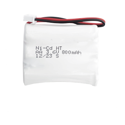 Batería de Níquel-Cadmio / 3.6V CC / 800 mAh / Luz de Emergencia | SIERRA STORE