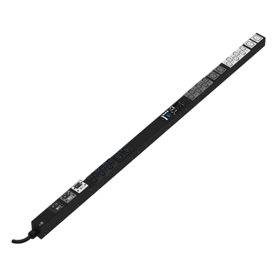 PANDUIT P24D27M - PDU Monitoreable (MI) para Distribución de Energía, Enchufe de Entrada NEMA L15-30P, Con 18 Salidas C13 y 6 C19, de | SIERRA STORE
