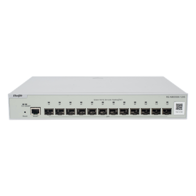 Switch Administrable Full Aggregation Capa 3 / 12 Puertos SFP+ 10G / 240 Gbps / 1U / 11.81 x 9.13 x 1.73 in | SIERRA STORE