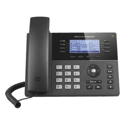 Teléfono IP Gama media de 8 Líneas con 4 teclas de función, 32 teclas de extensión BLF digital y conferencia de 5 vías PoE Gigabit | SIERRA STORE