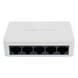 Switch No Administrable / 5 Puertos Gigabit / 10 Gbps Switching / Plug & Play / 2.1W Máximo / Cloud Visible | SIERRA STORE