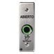 Botón de Salida NoTouch / Sensor IR / Acero Inoxidable 304 / Contacto Seco / LED Dual / Montaje Delgado 0.26" | SIERRA STORE