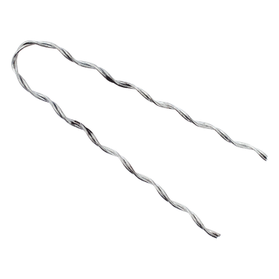 Remate Preformado para Fibra Óptica / Mini Figura 8 / Span 80 m (262.5 ft) / Mensajero Acero 1.6 mm / Tensión 1746 kg / Longitud 127 | SIERRA STORE