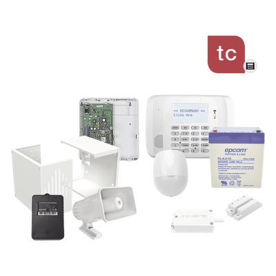 Kit VISTA-48LA / comunicador IP 7847i / sensor de movimiento + 2 contactos magnéticos + sirena 30W / 1 año Total Connect ALRNTCP-IP | SIERRA STORE