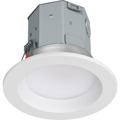 Lumaris Tunable White Recessed Downlight / 4 PULGADAS Canless / 1800 K - 4000 K CCT / 8.5 W / 800 Lumens / Flicker-Free Dimming 100% | SIERRA STORE