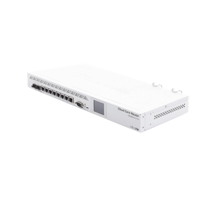 (CCR1009-7G-1C-1S+) Cloud Core Router, CPU 9 Núcleos,7 Puertos Gigabit, 1 Combo TP/SFP, 1 puerto SFP+, 2 GB Memoria | SIERRA STORE