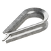 Guardacabos/cuello 1/4" acero con electro galvanizado. | SIERRA STORE