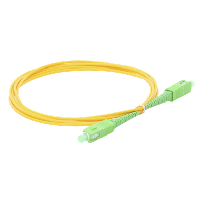 LINKEDPRO BY EPCOM LPSM2SCASCAS2 - Jumper de Fibra Óptica / Monomodo OS2 G.652D / SC/APC-SC/APC / Simplex / 2m (6.56 ft) / 2mm | SIERRA STORE