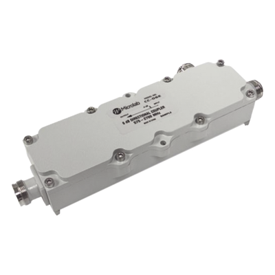 Acoplador direccional / 5dB / 575-2700MHz / 300W / -161dBc PIM / IP67 / Conector 4.3-10 | SIERRA STORE