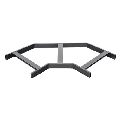 Curva Horizontal para Bandeja Tubular / 90° / Radio 12' (3.66 m) / Peralte 1.5' (38.1 mm) / Ancho 12' (304.8 mm) / Acero con | SIERRA STORE