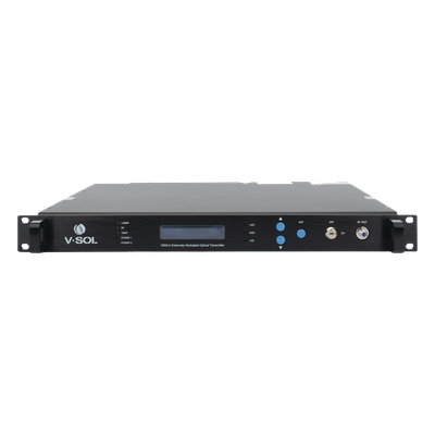 Transmisor Óptico / 1550 nm / Modulación Externa / 2 Salidas 9 dBm / DWDM / Doble Fuente de Poder | SIERRA STORE