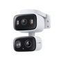 Cámara de Seguridad Dual PTZ / 2 Lentes 2K+2K (3MP cada uno) / 3x Claridad Te...