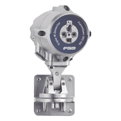 Detector de Flama Triple IR / Sensibilidad 260 ft (79.2 m) / Detección 1.3 s / HD 100 ft (30.5 m) / IR3-HD Hidrocarburos / 40 ms | SIERRA STORE